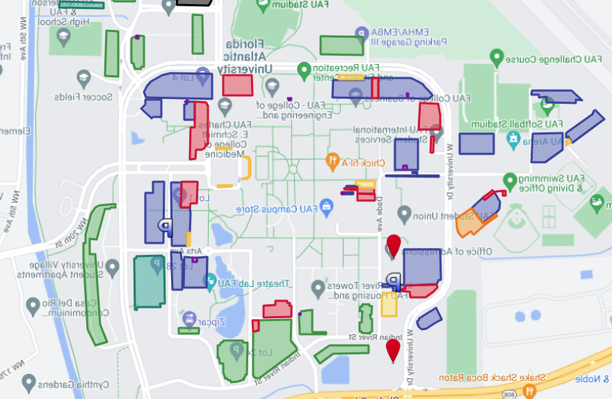 谷歌停车地图